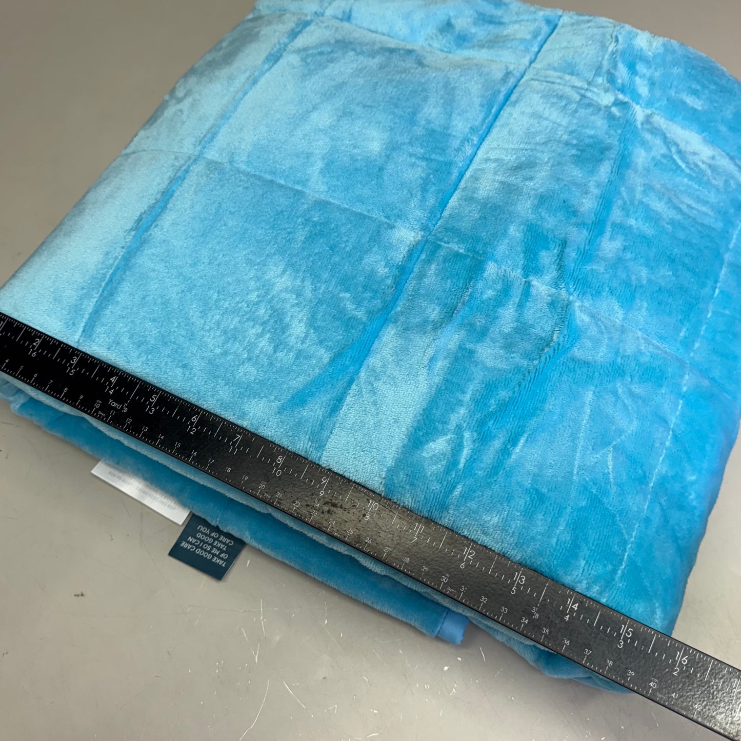 THERA Weighted Blanket Sz 42" x 66", Relaxing Aqua