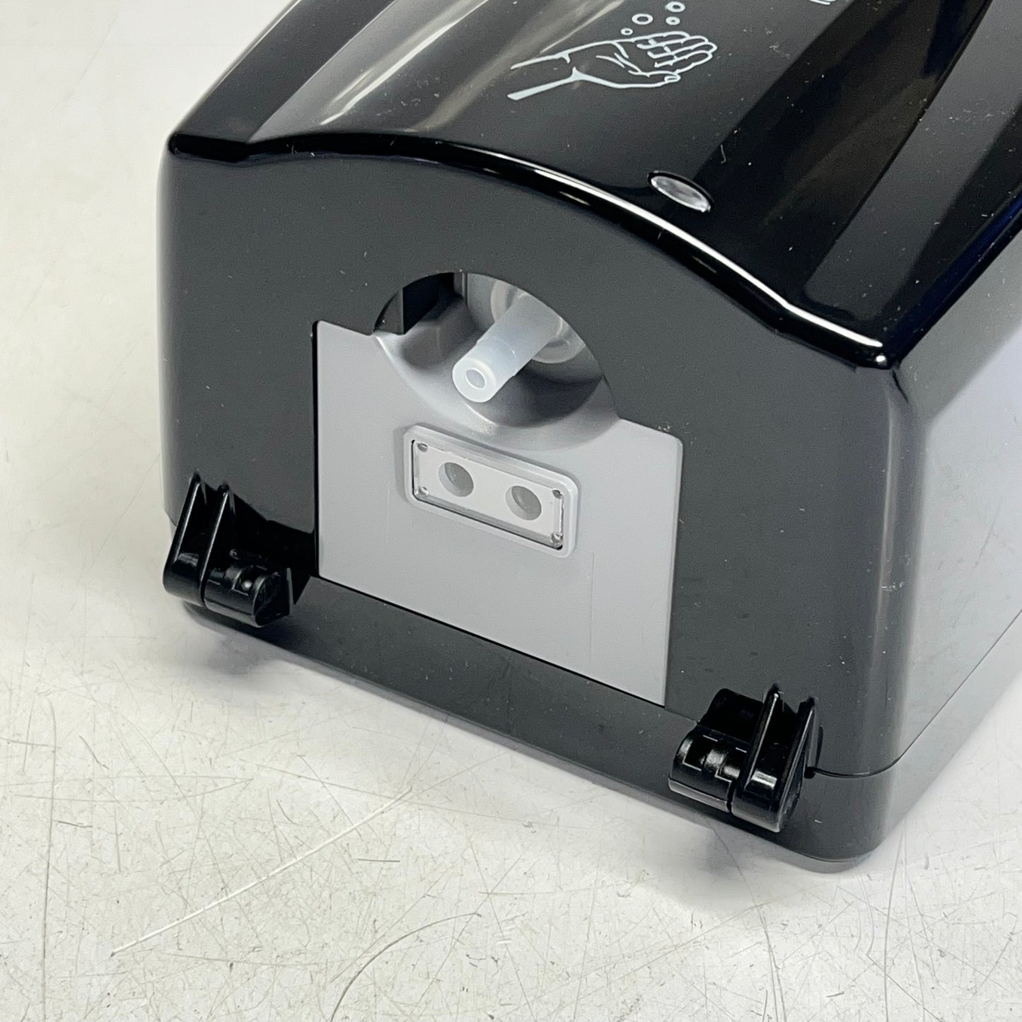 BETCO CLARIO Touch Free Foam Soap Dispenser W/ Batteries 12" L Black 91968-00