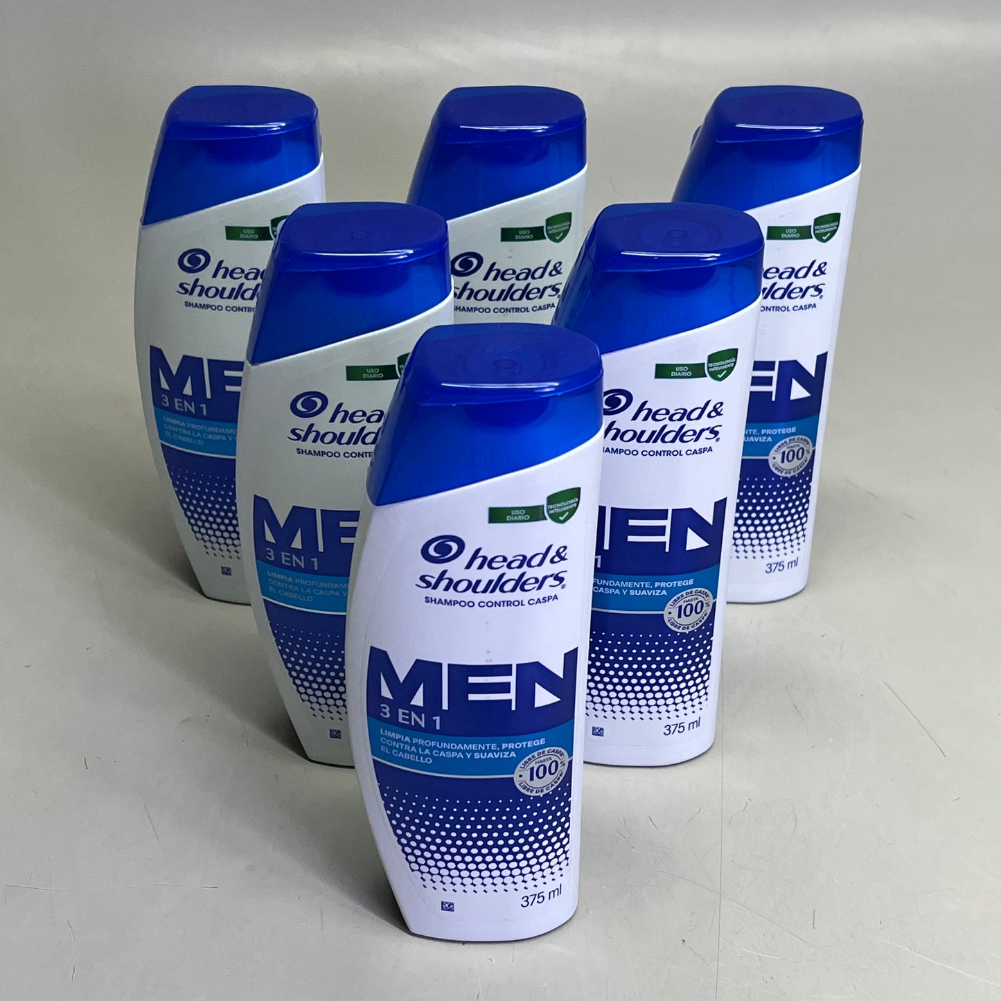 HEAD & SHOULDERS (6 PACK) Antidandruff Shampoo 3 In 1 Action Formula 375 Ml