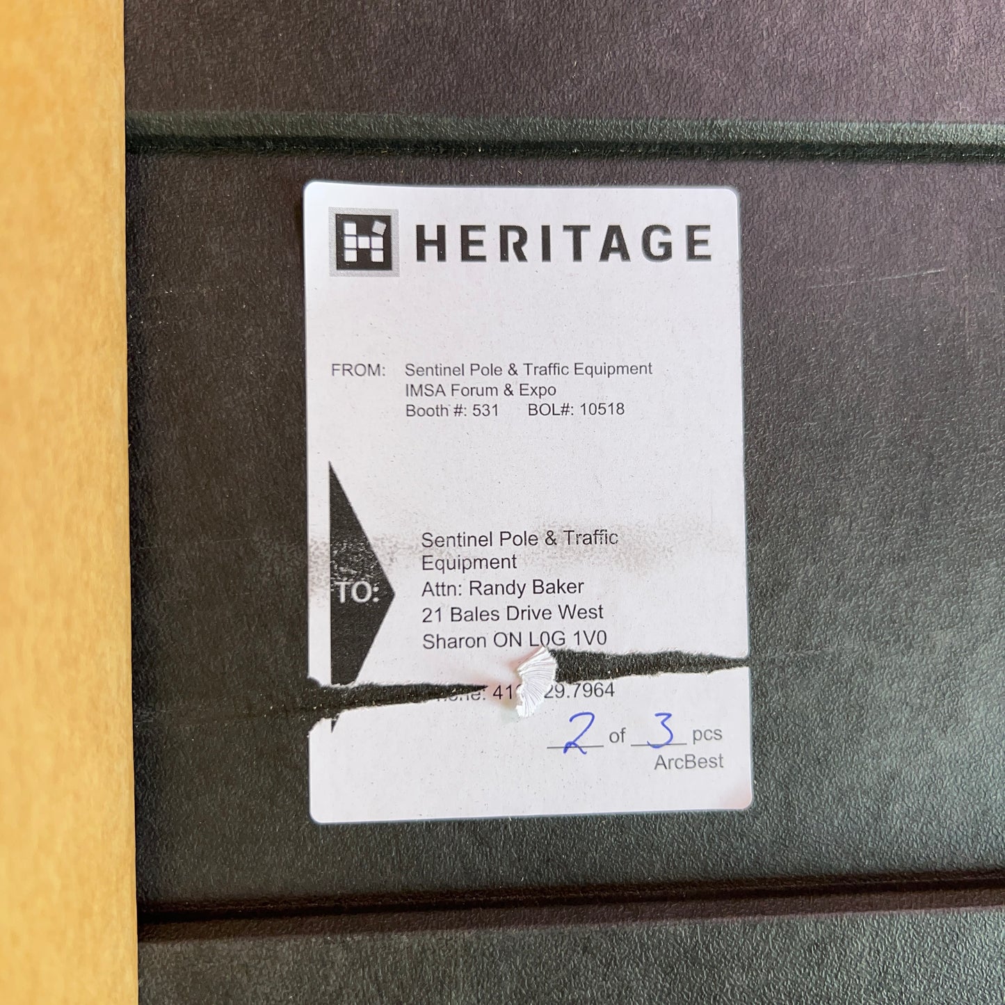 ZA@ Pallet of HERITAGE Banner Stand Display Frame for Trade Shows & Events Sz 96" x 90"
