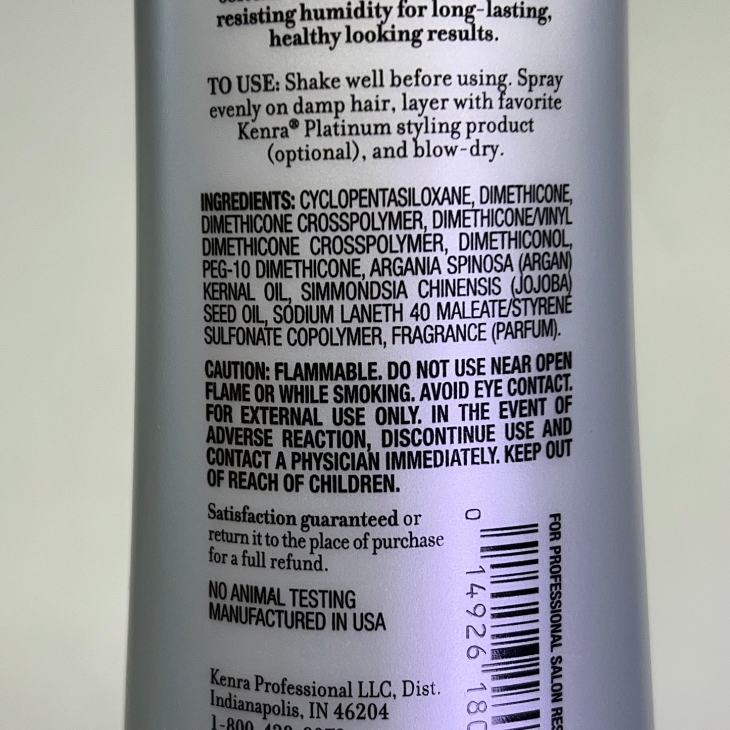 KENRA  Platinum Blow-Dry Mist Smoothing Thermal Protection For Hair 6.8 fl oz