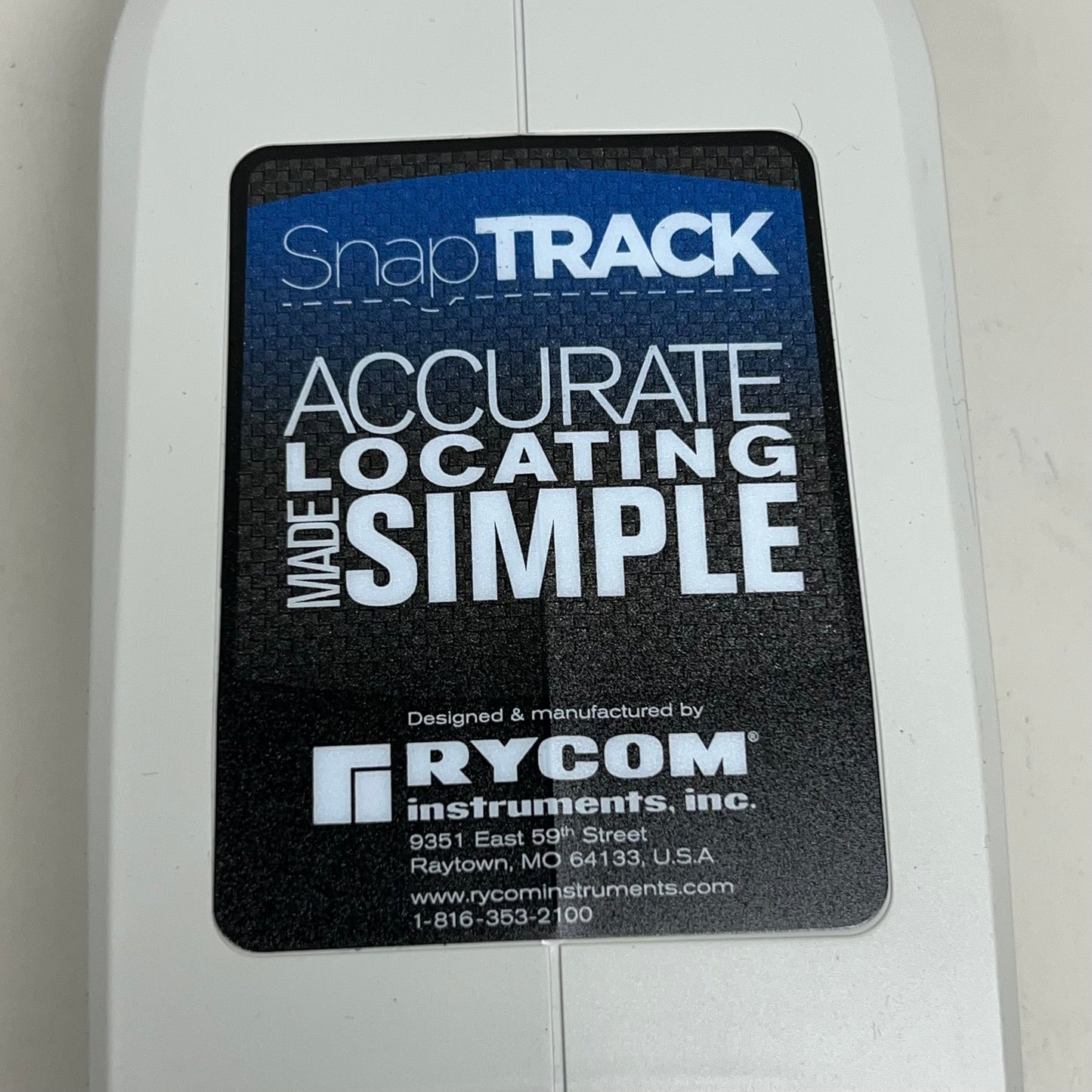 RYCOM Snaptrack Deluxe Locator for Cable, Pipe and Fault Inspection Kit