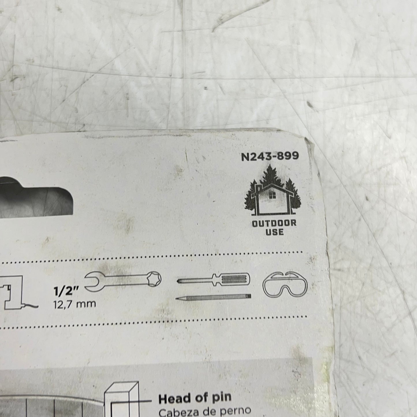 NATIONAL HARDWARE Heavy Gauge Steel Gate Kit Surface Applications Black N243-899