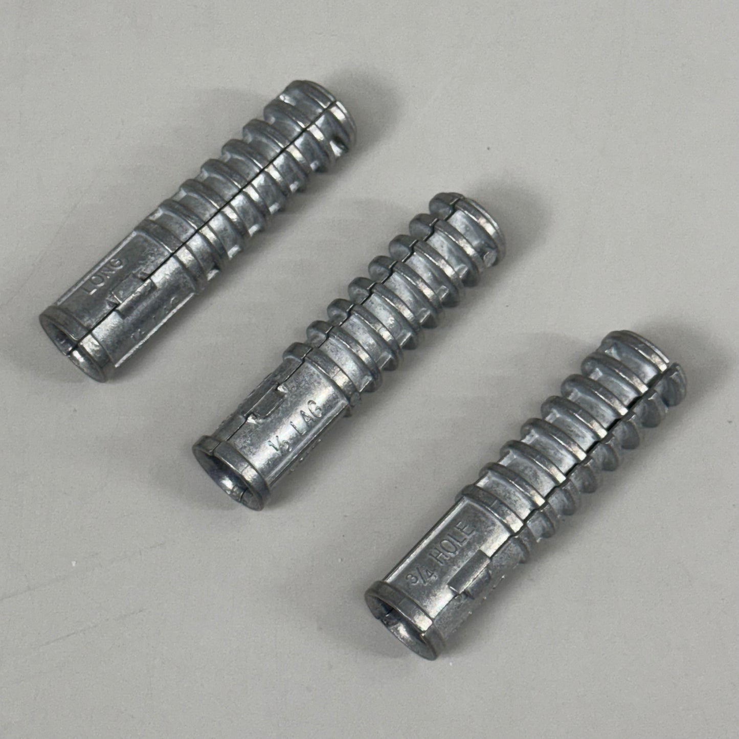 INNOPLAST (7 PACK) Lag Screw w/ Anchor & Washer Kit 1/2"x8" 9 Piece Set 23337