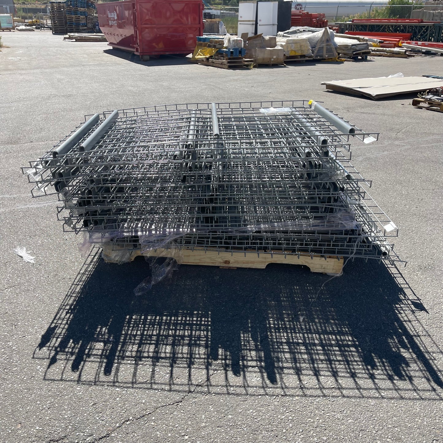 Z@ (20 PACK) NASHVILLE WIRE Pallet Rack Welded Wire Decking Light Grey D3652AA3B1 (New)