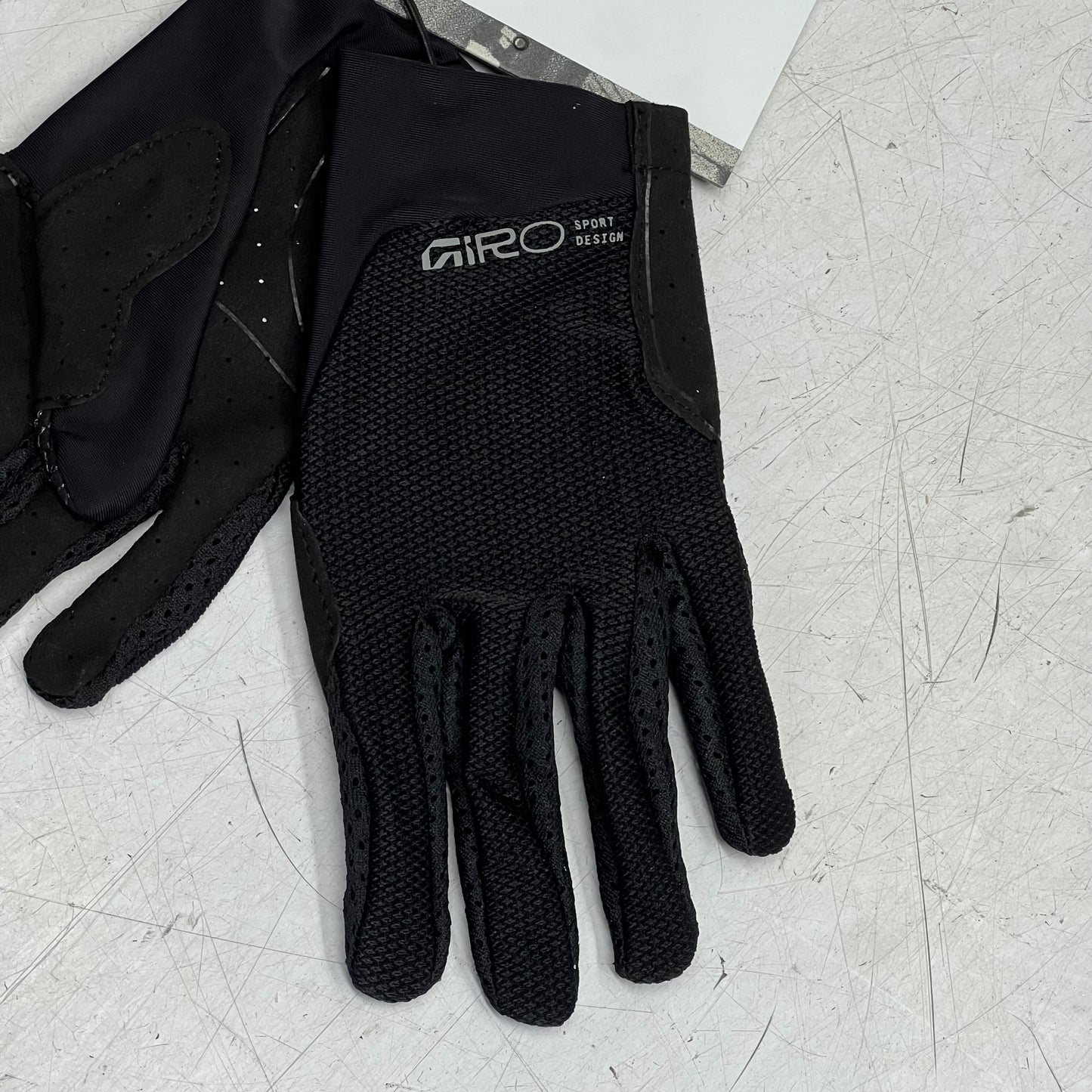 GIRO Trixter Glove Lightweight Instachill Fabric Unisex Sz M Black 7200323