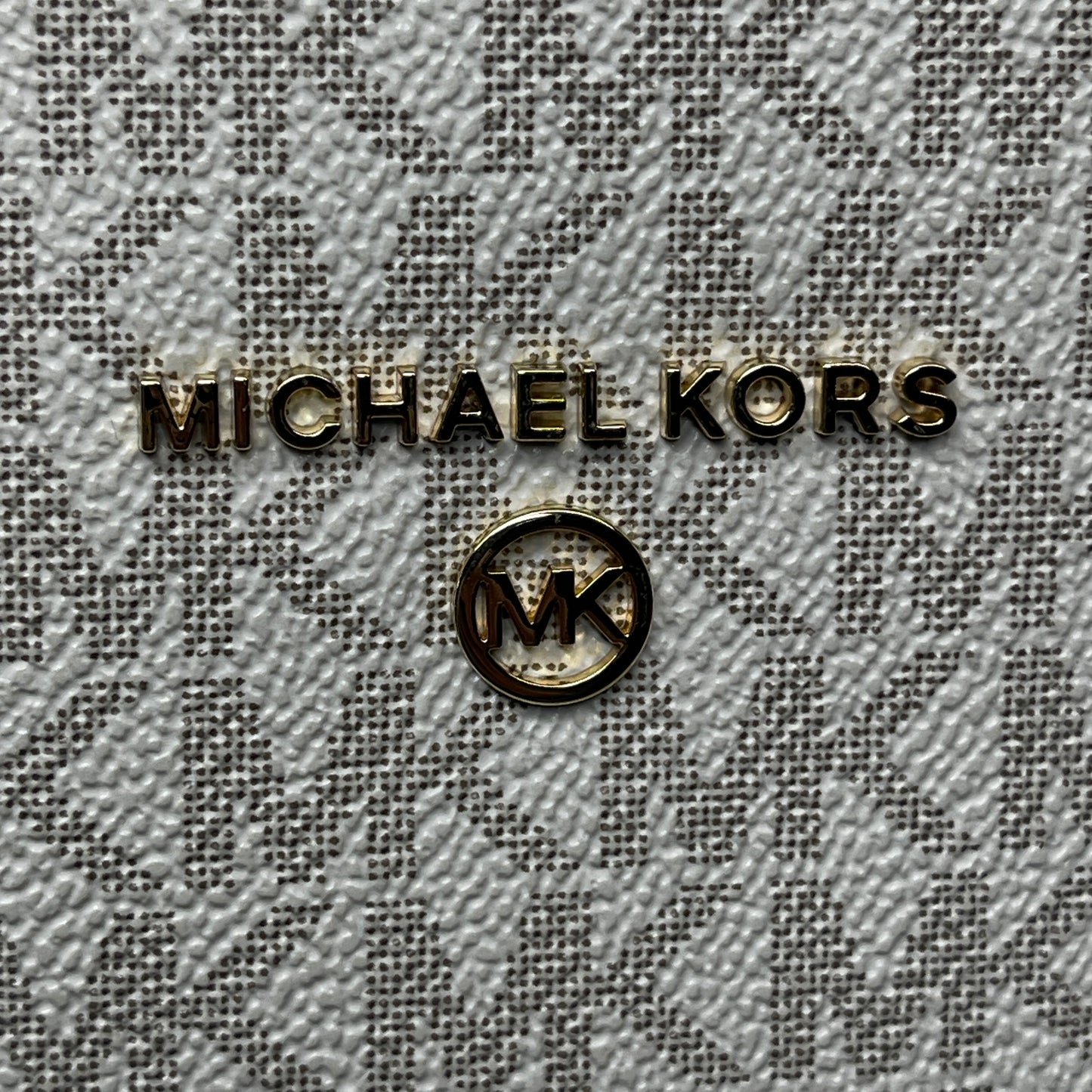 MICHAEL KORS Valerie Backpack Purse Vanilla / Acorn 38F2G9VB2B