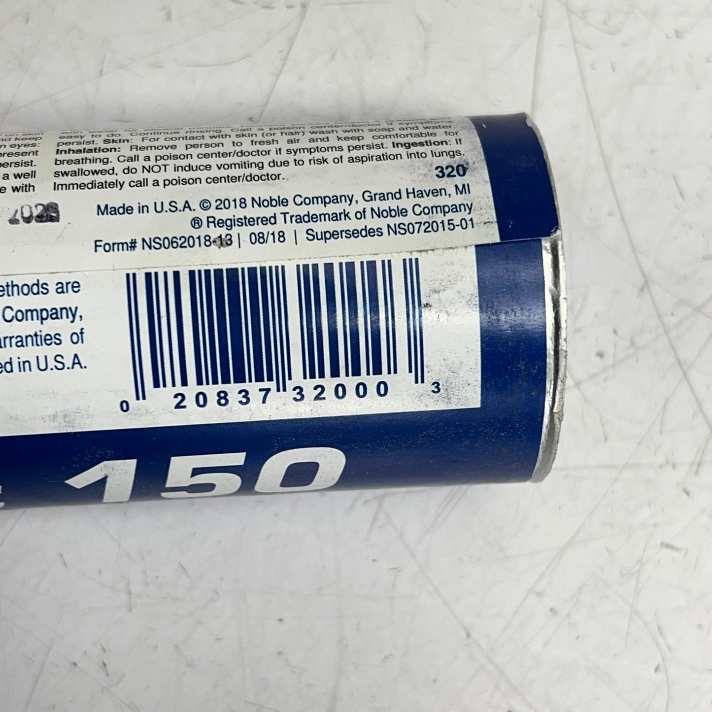 NOBLE COMPANY 150 Waterproofing Sealant & Seamer Light Blue 10.3 oz 75 Linear ft