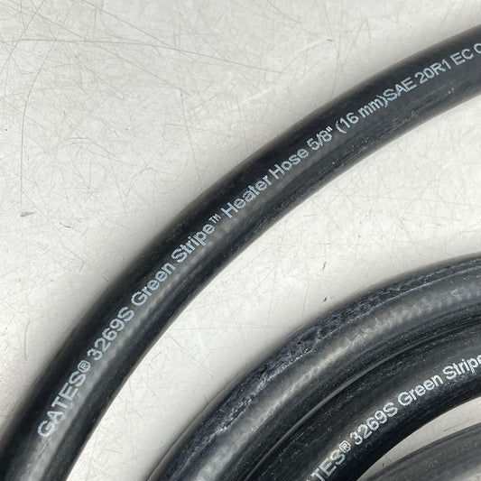 GATES Heavy Duty Green Stripe Heater Hose 5/8" X 50' Green/Black 3269-4416