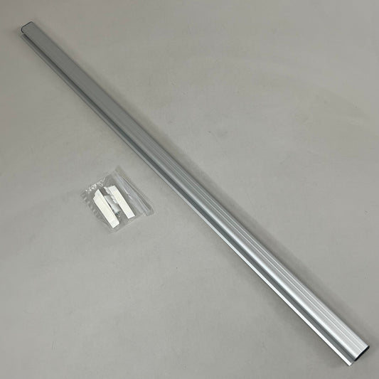 ADVANTUS Grip-A-Strip Display Rail 36x1.5 Aluminum Finish 091141020057
