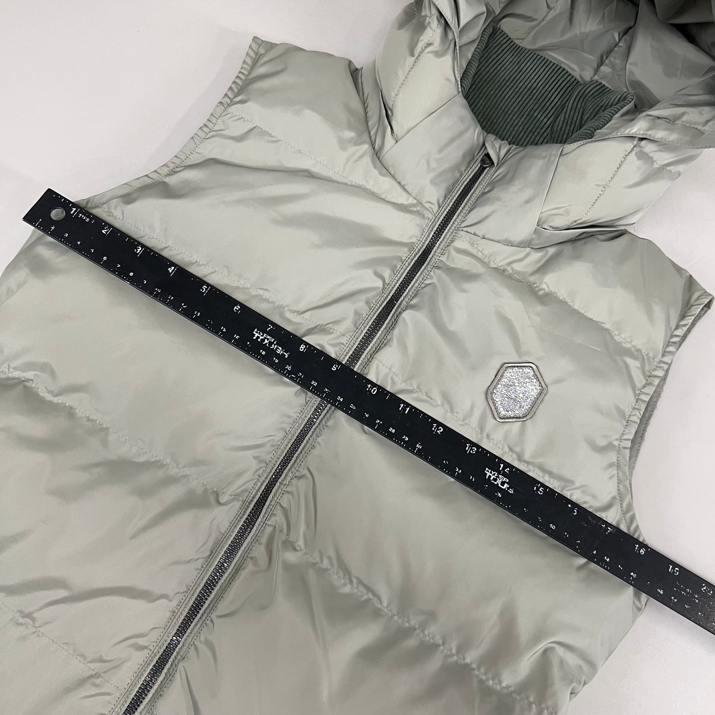 SAMSHIELD Elea Sleeveless Equestrian Winter Jacket Women's Sz S Patine