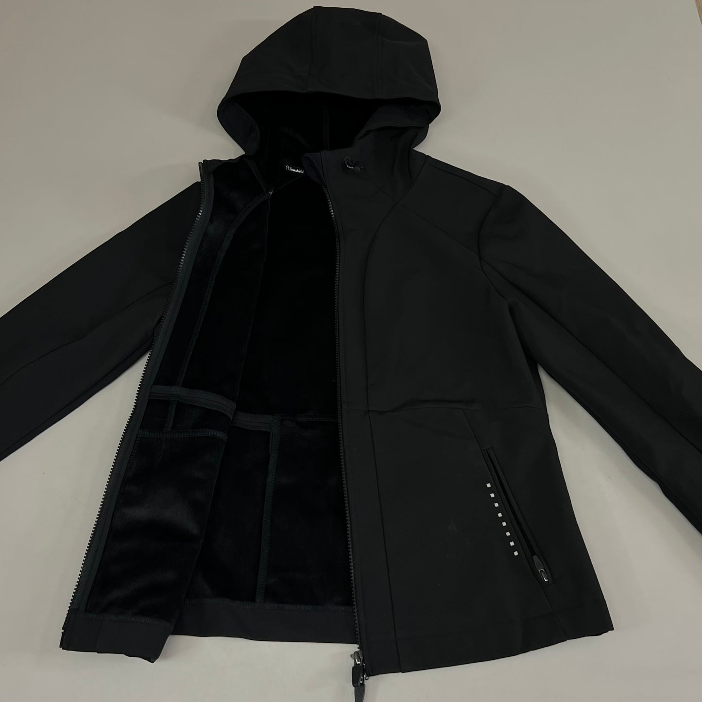 SAMSHIELD Victoria Equestrian Hooded Quick Drying Jacket Women's Sz S Black