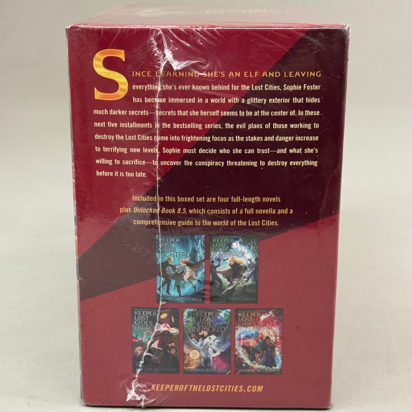SIMON AND SCHUSTER Keeper of the Lost Cities Collection Books 6-9 (boxed Set) Stephen Chbosky Paperback