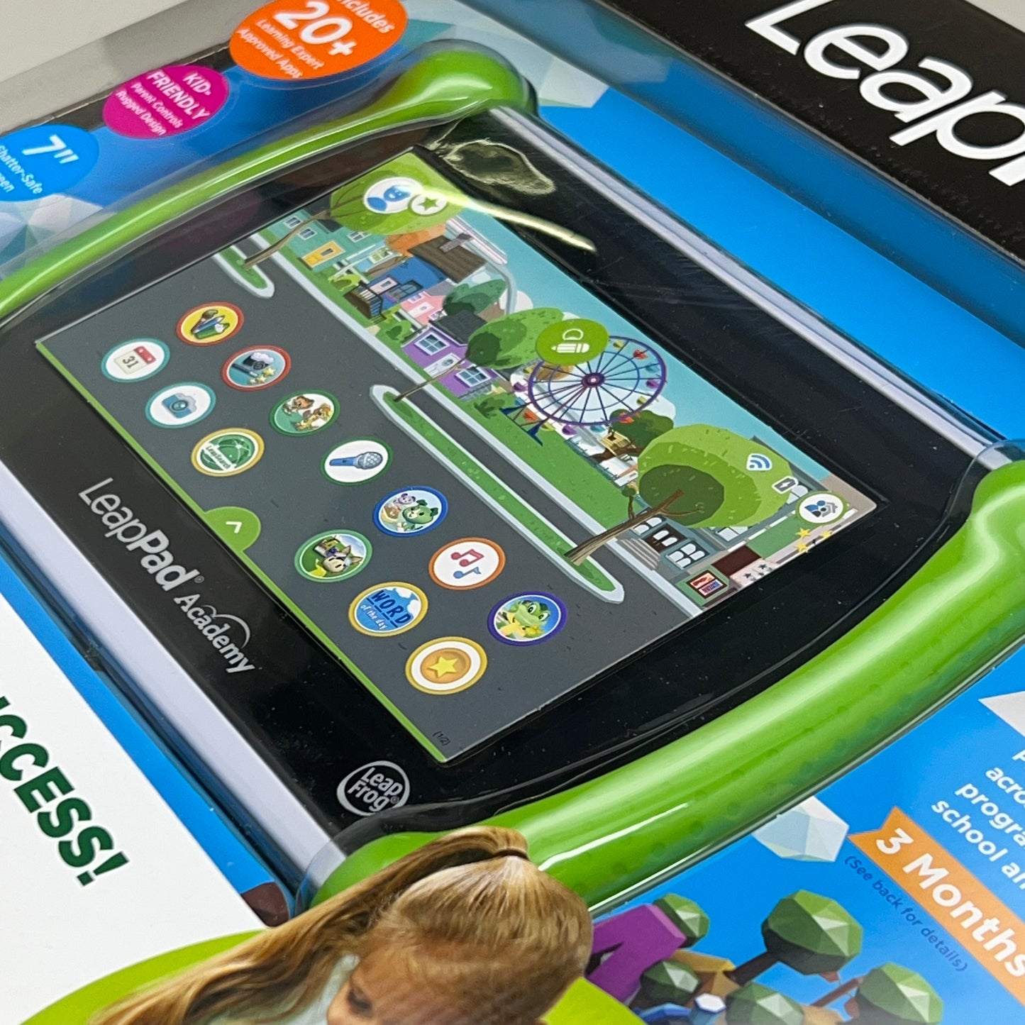 VTECH Leapfrog LeapPad Learning Tablet English Shatter-Free Screen 3-8yrs 6022 (New Other)