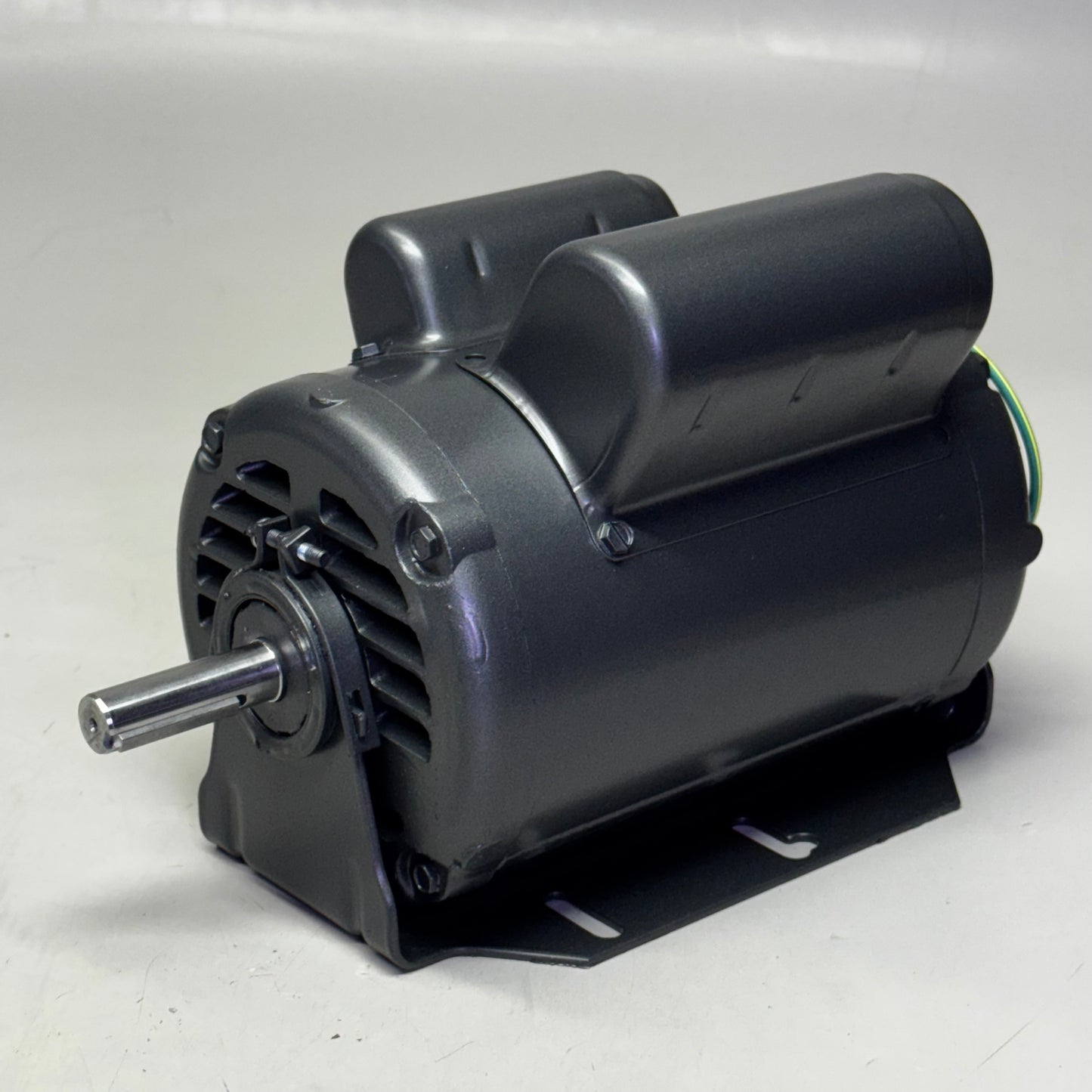 BALDOR RELIANCER Thermally Protected Industrial Motor 1ph 1425/1725 Rpm 0.25 HP Grey 34K191Y729 W/ Reset Button