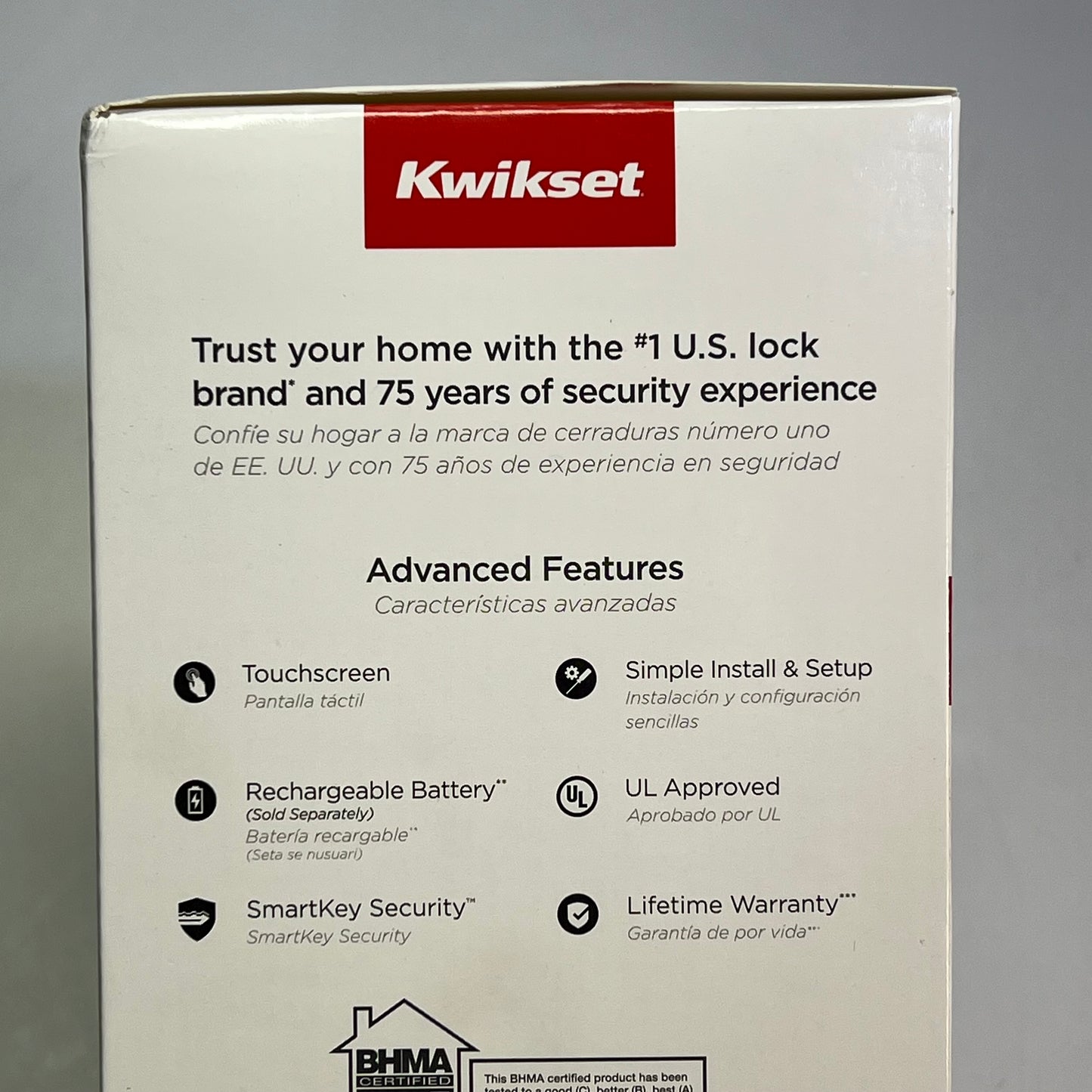 KWIKSET Halo Select WI-FI & Matter Enabled Smart Lock Matte Black 998000-002