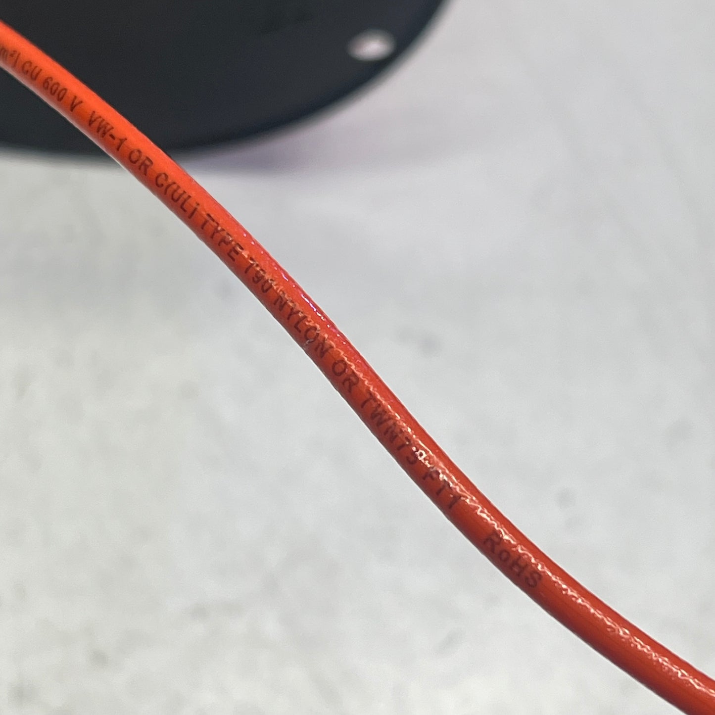 CME Stranded Insulated Tool Wire Mtv Applications  10 AWG 500' 600 V  Orange