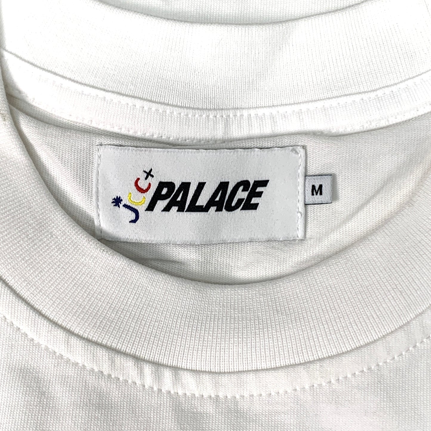 PALACE T-shirt Sz Medium White JCDC2