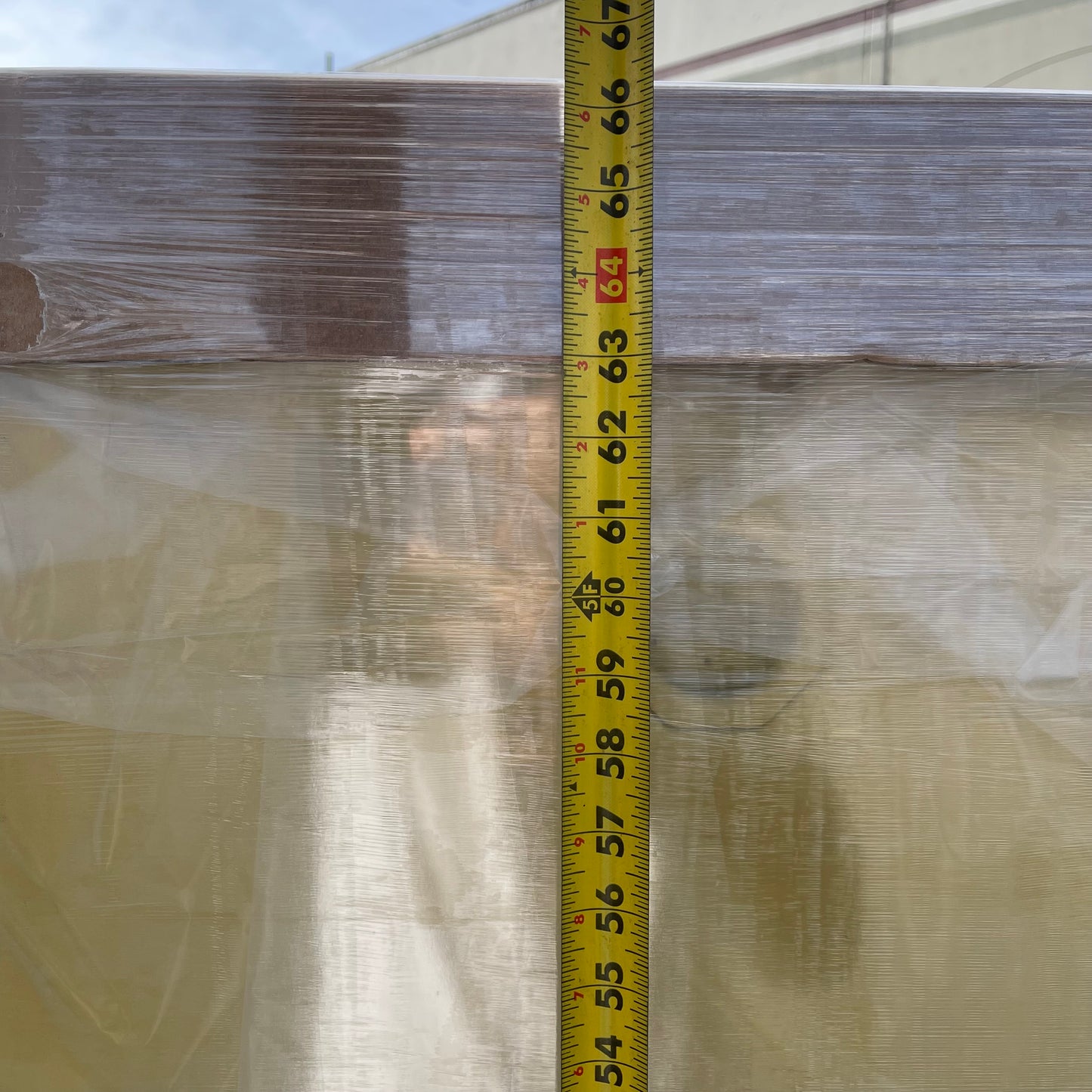 Z@ SECURALL Flammable Safety Storage Cabinet 90 Gal, 67” x 43” x 31” Yellow A390