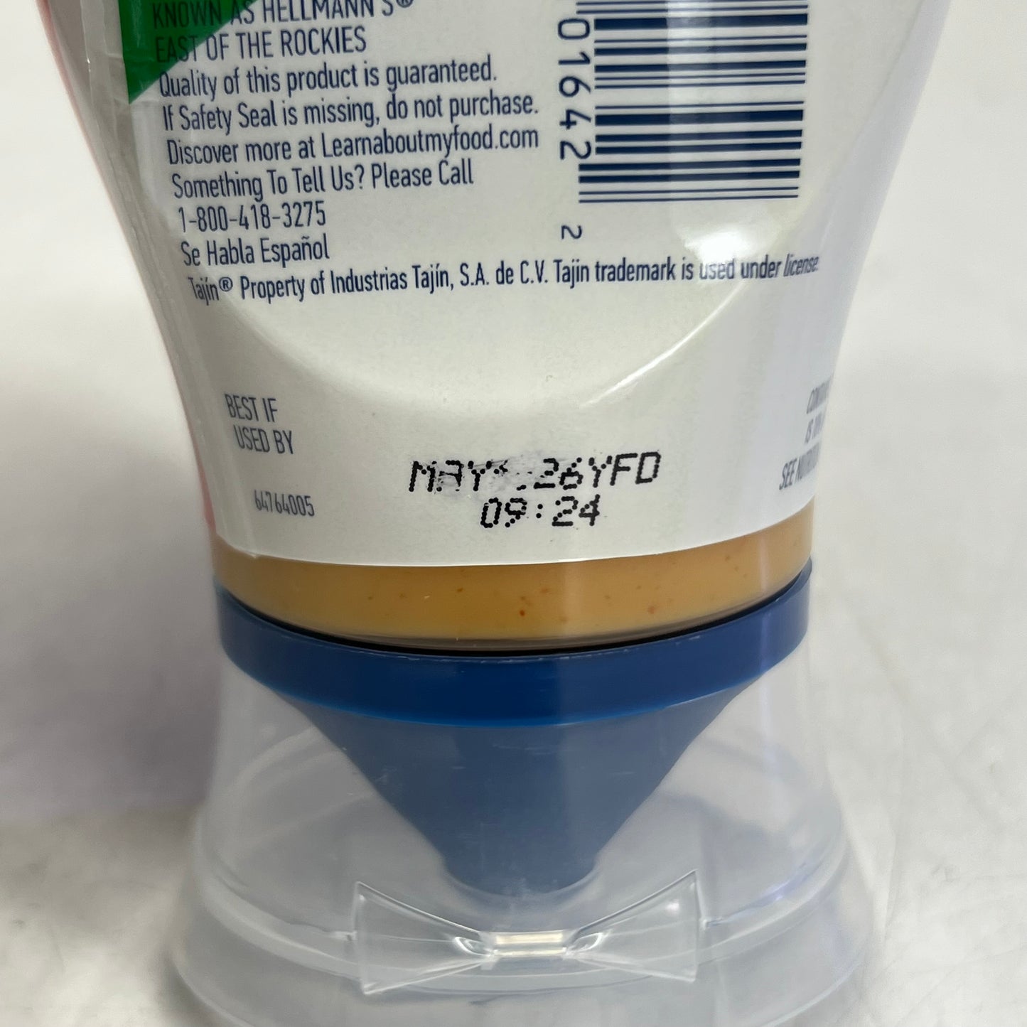 HELLMANN'S (8 PACK) Chili Lime Mayonnaise Dressing Tajin 11.5 fl. oz. BB 05/26 62674869