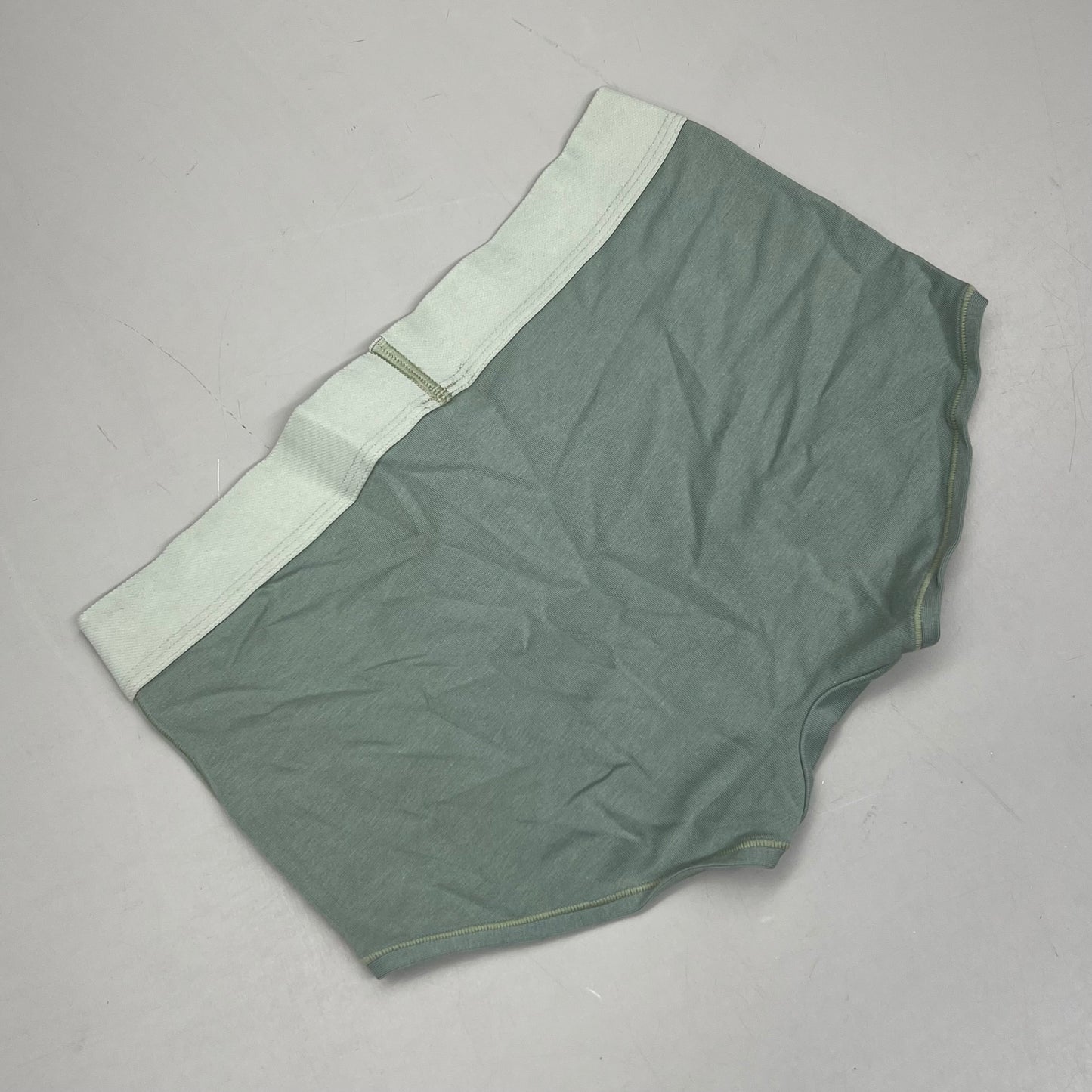 SKIMS Mid-Rise Boy Short Panty 100% Cotton Gusset Womens Sz XS Mineral PNBYS0848