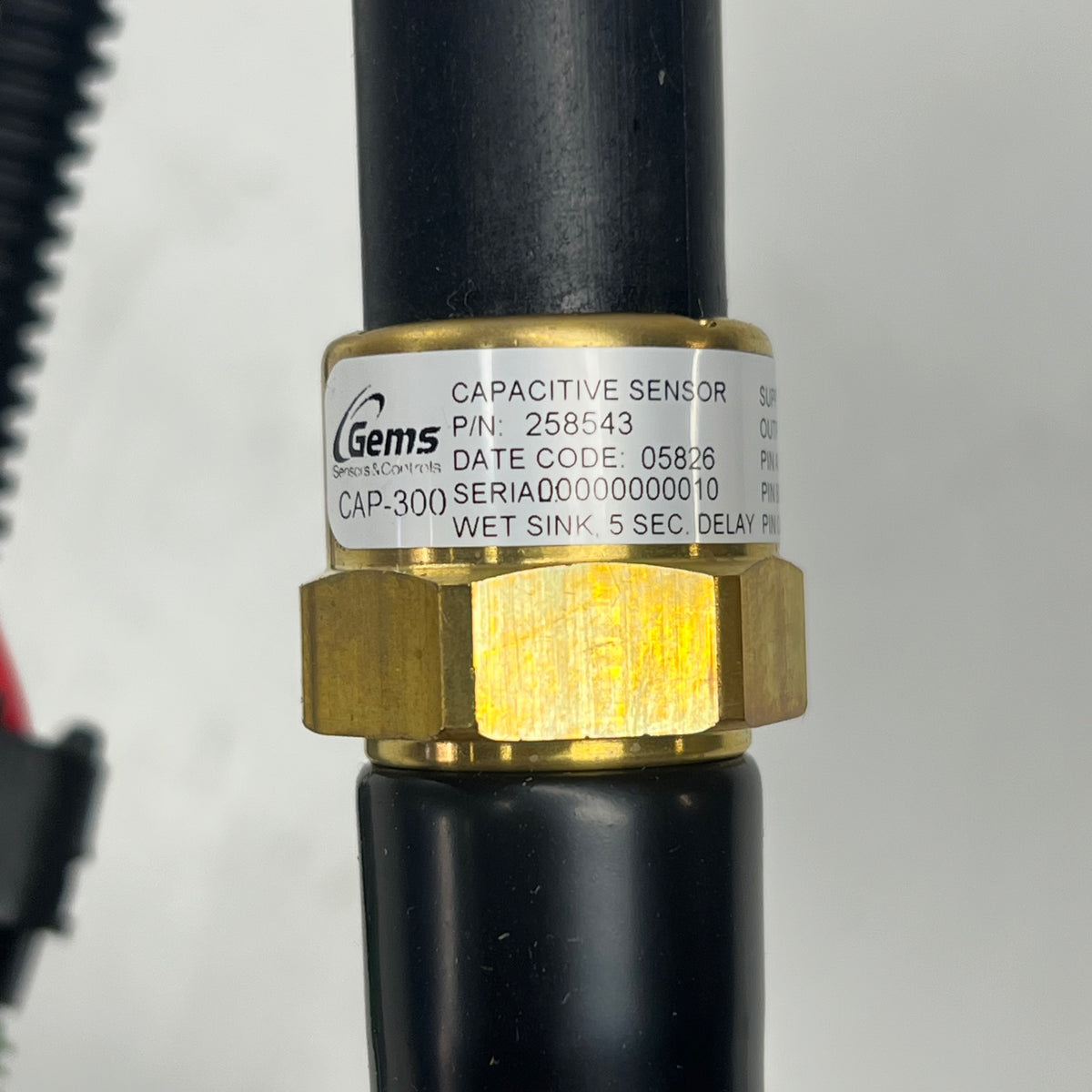 GEMS Capacitive Level Sensor Cap-300 Series 242970  100 PSI 53-71691-007