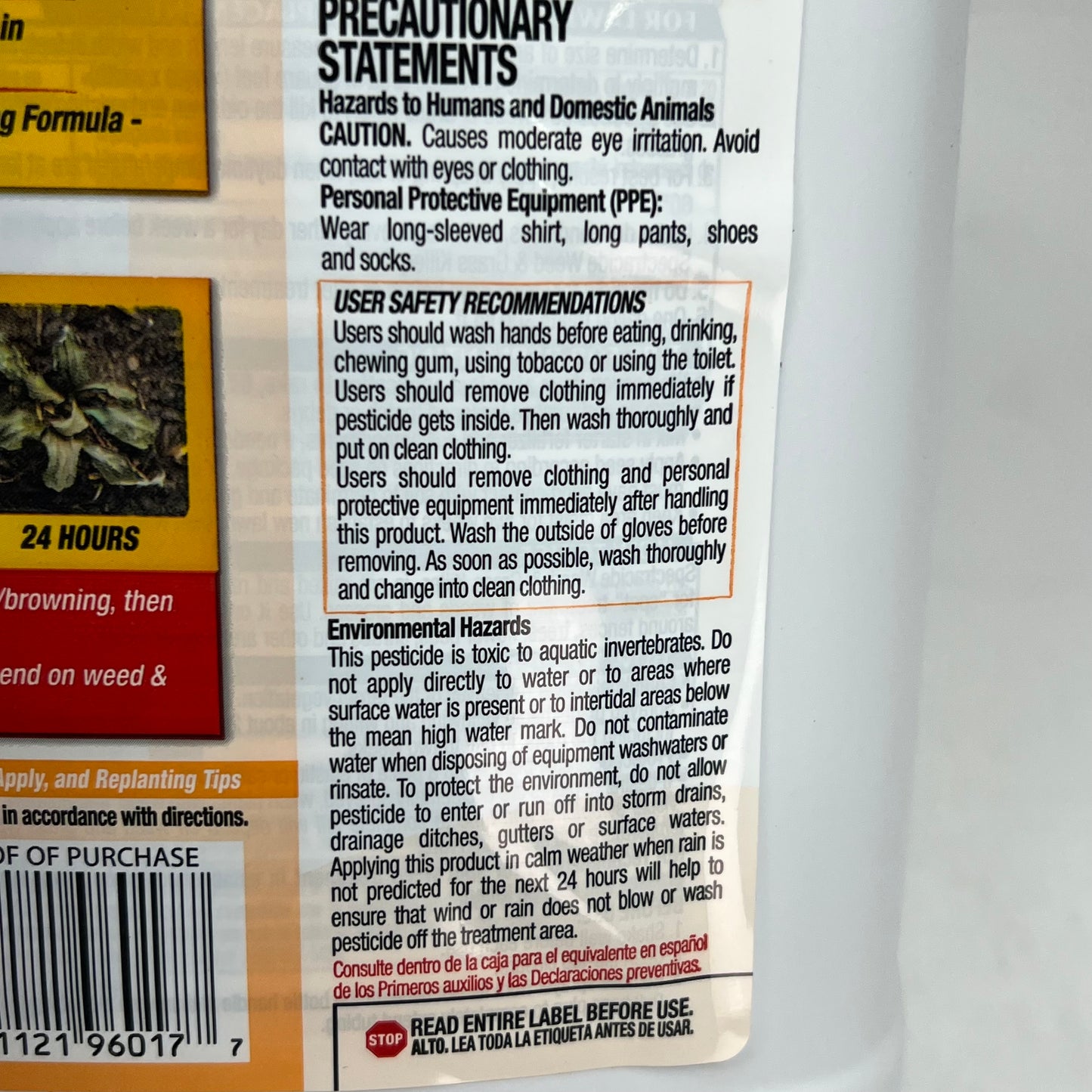 SPECTRACIDE Weed & Grass Killer Concentrate Kills The Root 1 Gal