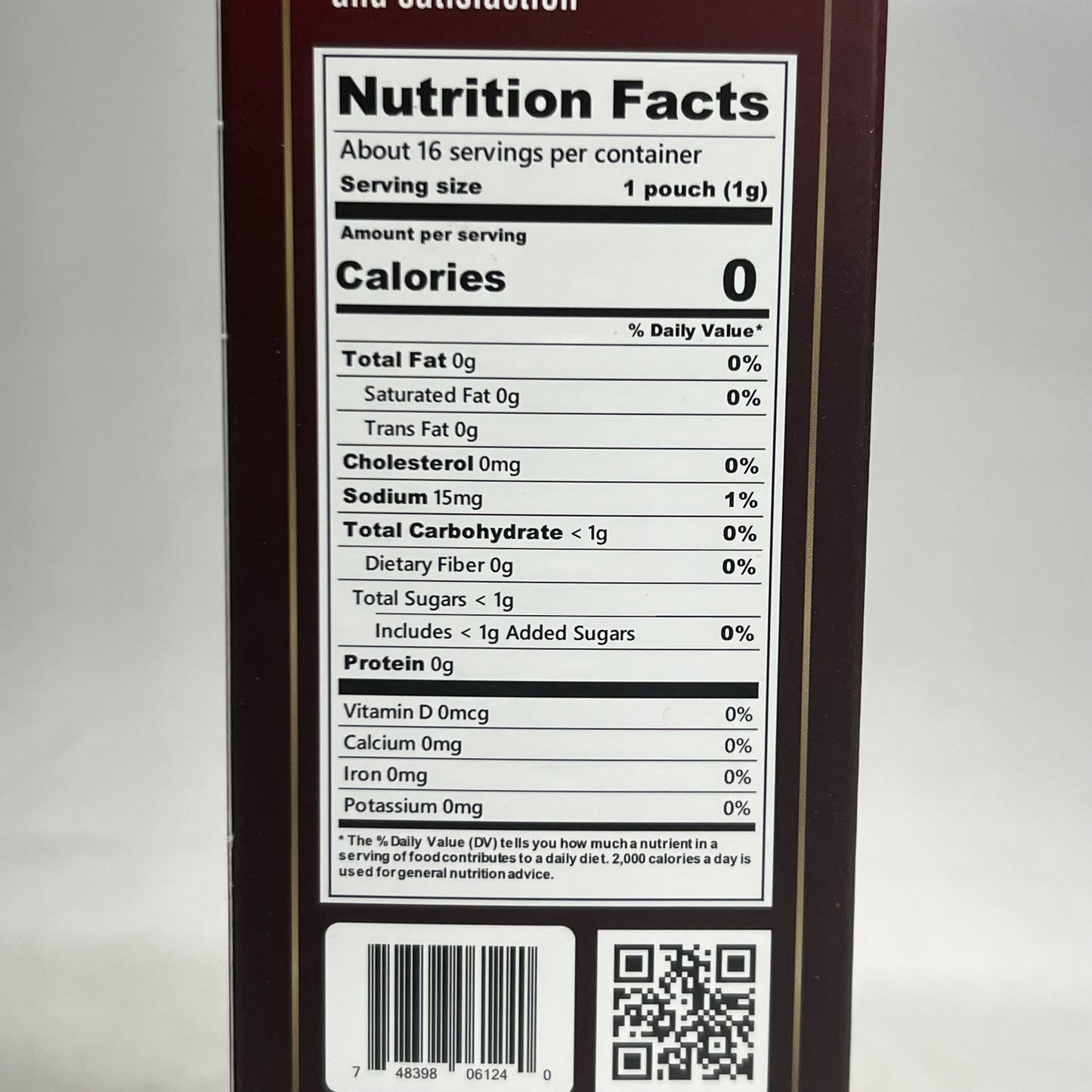 ZA@ BACCOFF (12 PACK) Classic Straight Original Chew Flavor Pouches 1.1 oz BB 10/26