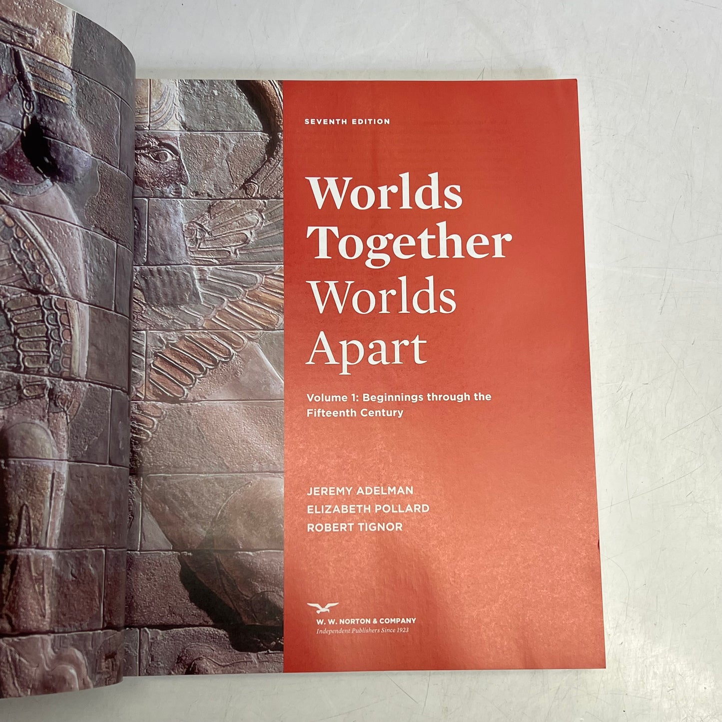 WORLDS TOGETHER WORLDS APART Vol 1 Beginnings Through the 15th Century Paperback