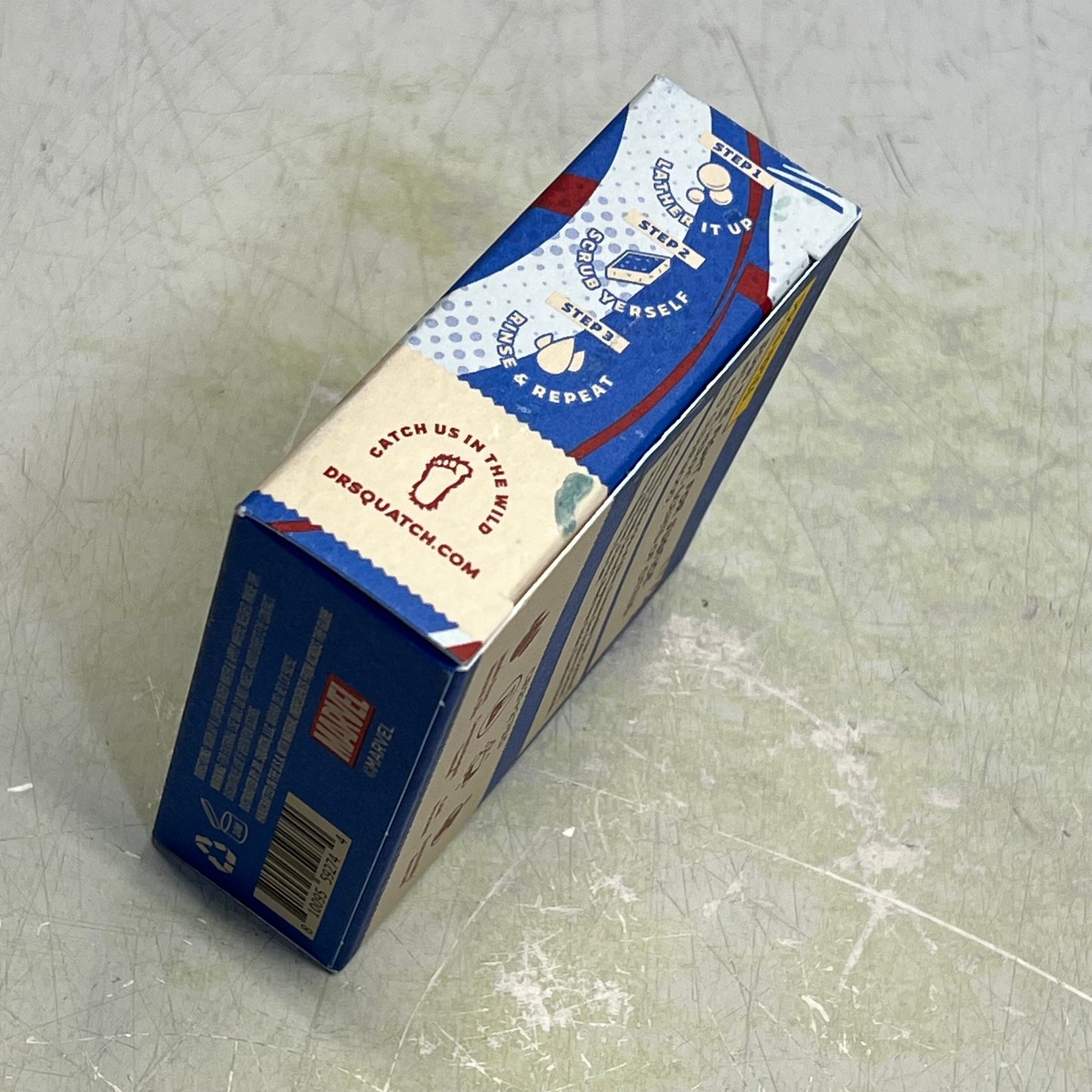 DR SQUATCH (3 PACK) Liberty Lather Natural Bar Soap Light Grit LIMITED 5oz