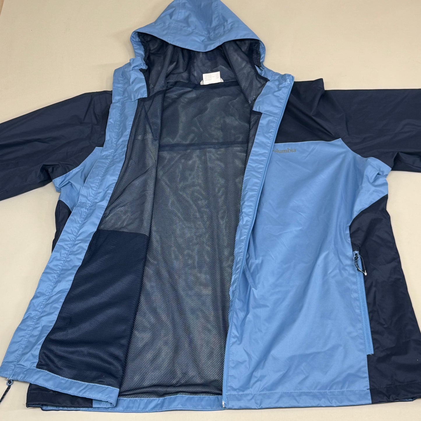 COLUMBIA Inner Limits III Jacket Mesh Lined Men's Sz XXL Skyler/Navy New No Tags