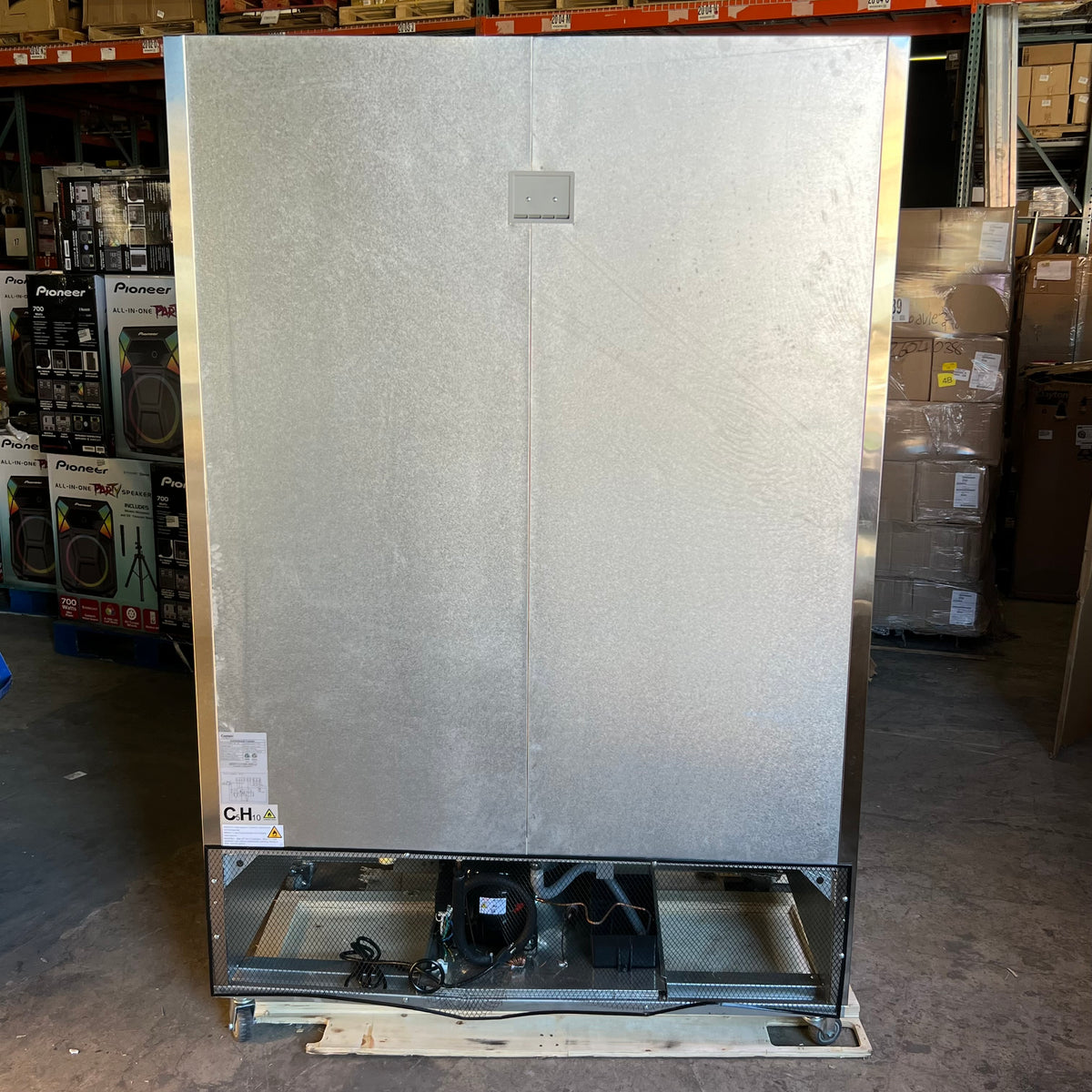 COLSKI Commercial Freezer - 2 Solid Doors 1231L/43.4 Cu. Ft. MF-49 (New Other, Front Dents & Broken Rear Griller)