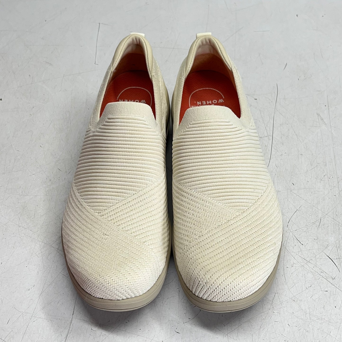 RYKA Washable Stretch Knit Slip-ons - Limitless Women's Sz 11W Birch Beige W302
