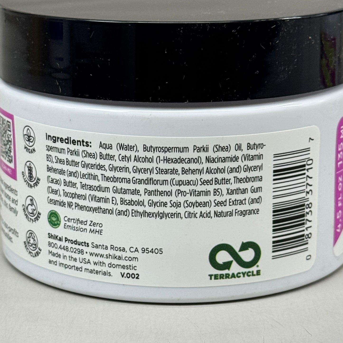 SHIKAI (3 Pack) Very Clean Lavender Body Barrier Cream, 4.5oz 22178