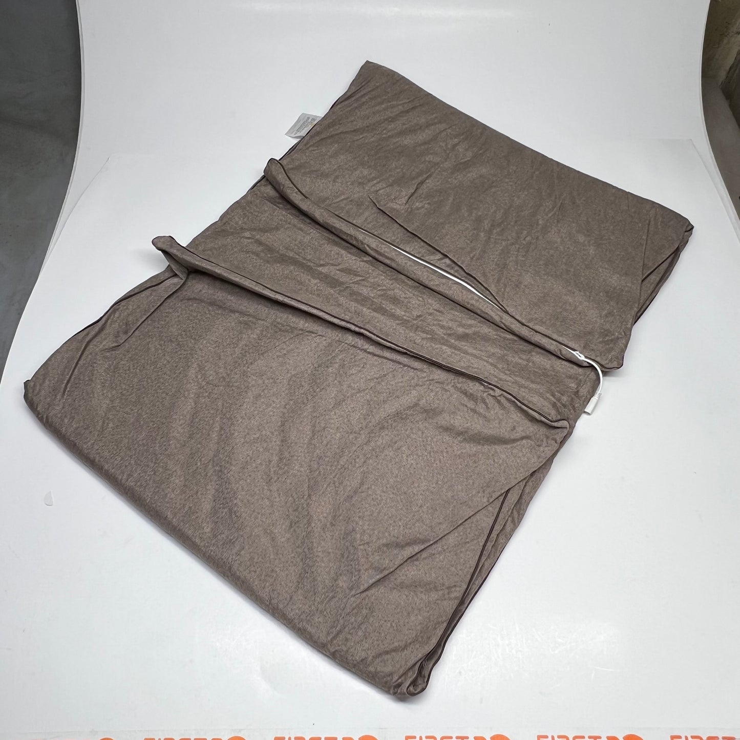HAPPY LIFE Premium Mugwort Heated Therapy Mat Electric Heating Mat 67"x27" Brown