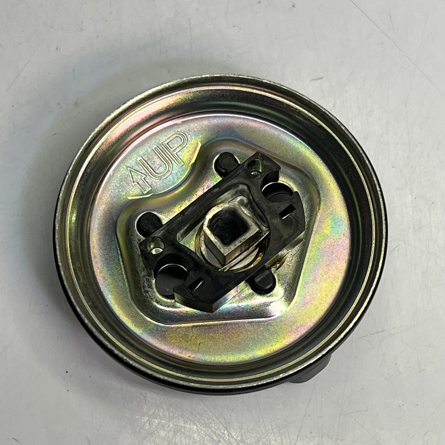 KWIKSET Interior Trim Pack Hancock Knob Single Cylinder Matte Black 99660-271