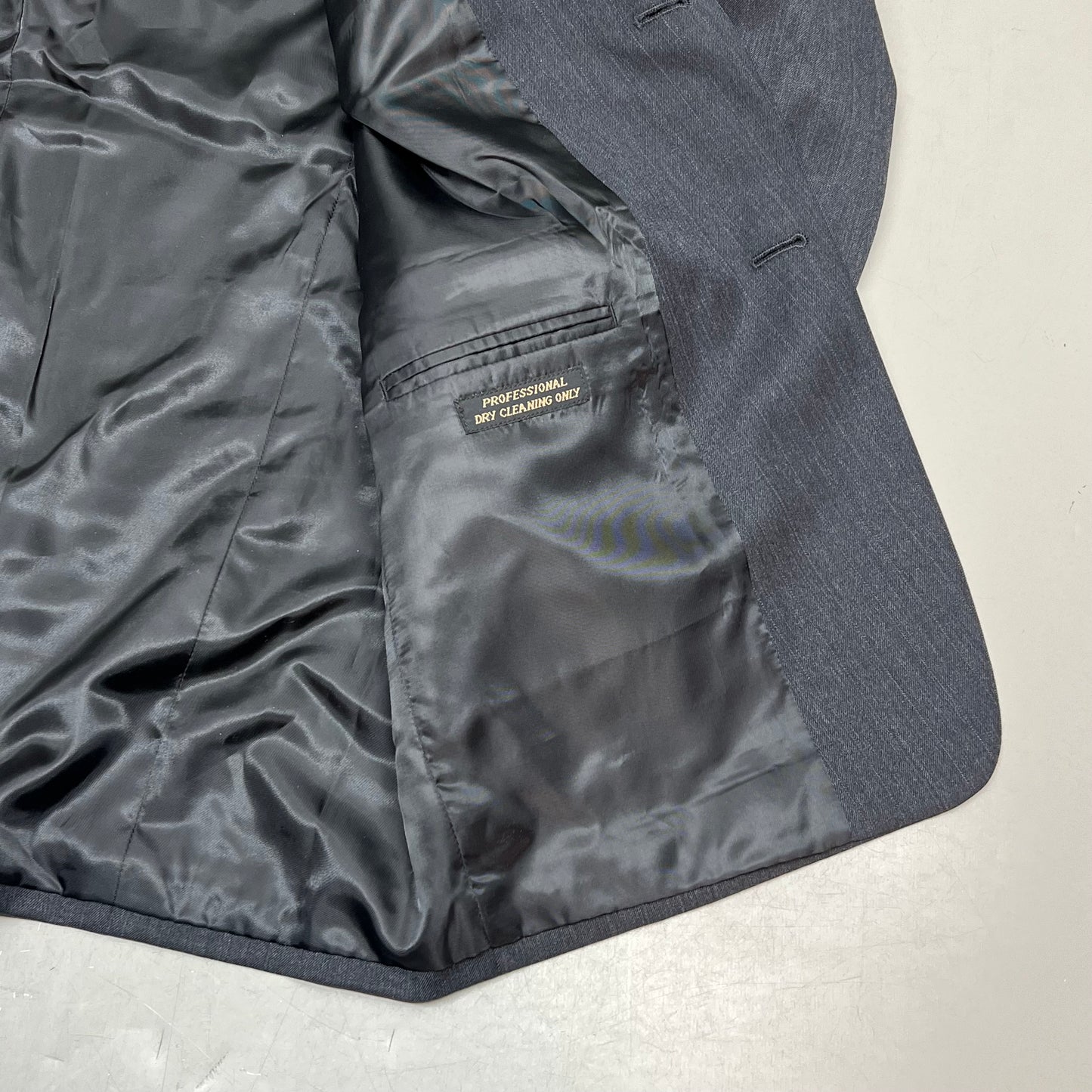 EISENBERG 2 Button Suit Blazer Men's Sz R 42 Grey SCOTT 2BTN CT W001746