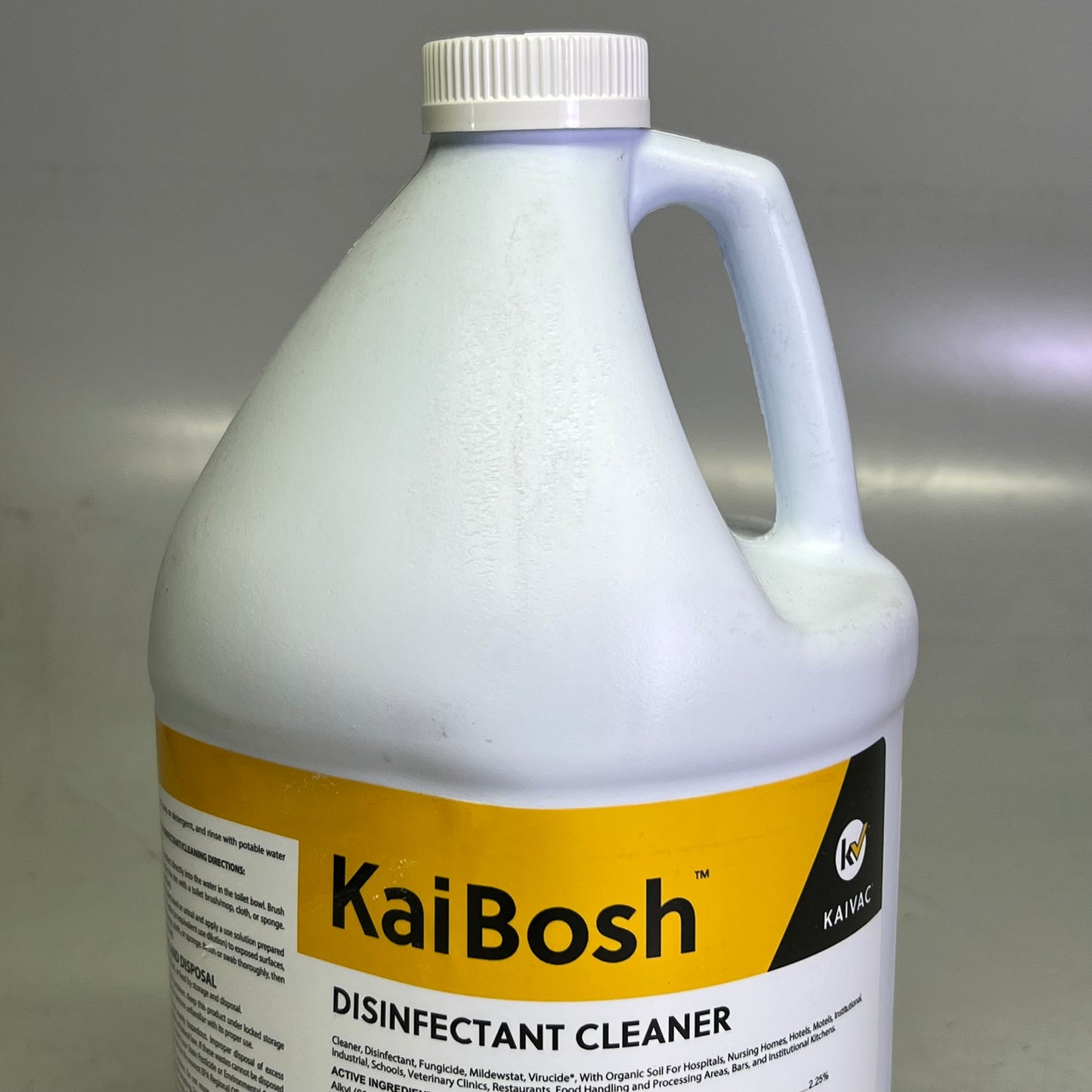 KAIBOSH Disinfectant Cleaner 1 GAL Multi Surface Concentrate Virucidal Fungicidal