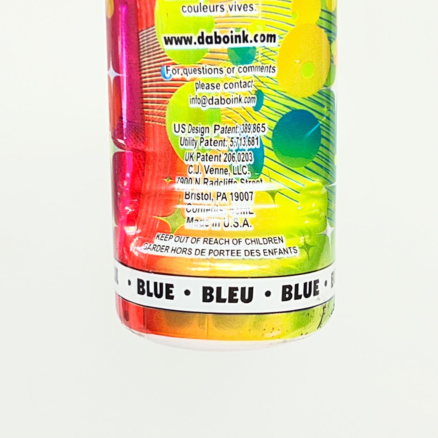 DAB O INK (12 PACK) Sunsational Bingo Marker Bright Ink  43ml/1.4 oz  Blue C26