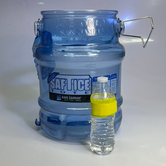 SAFTICE TOTE San Jamar Sanitary Tote to Transport Ice 5 Gal. SI6100