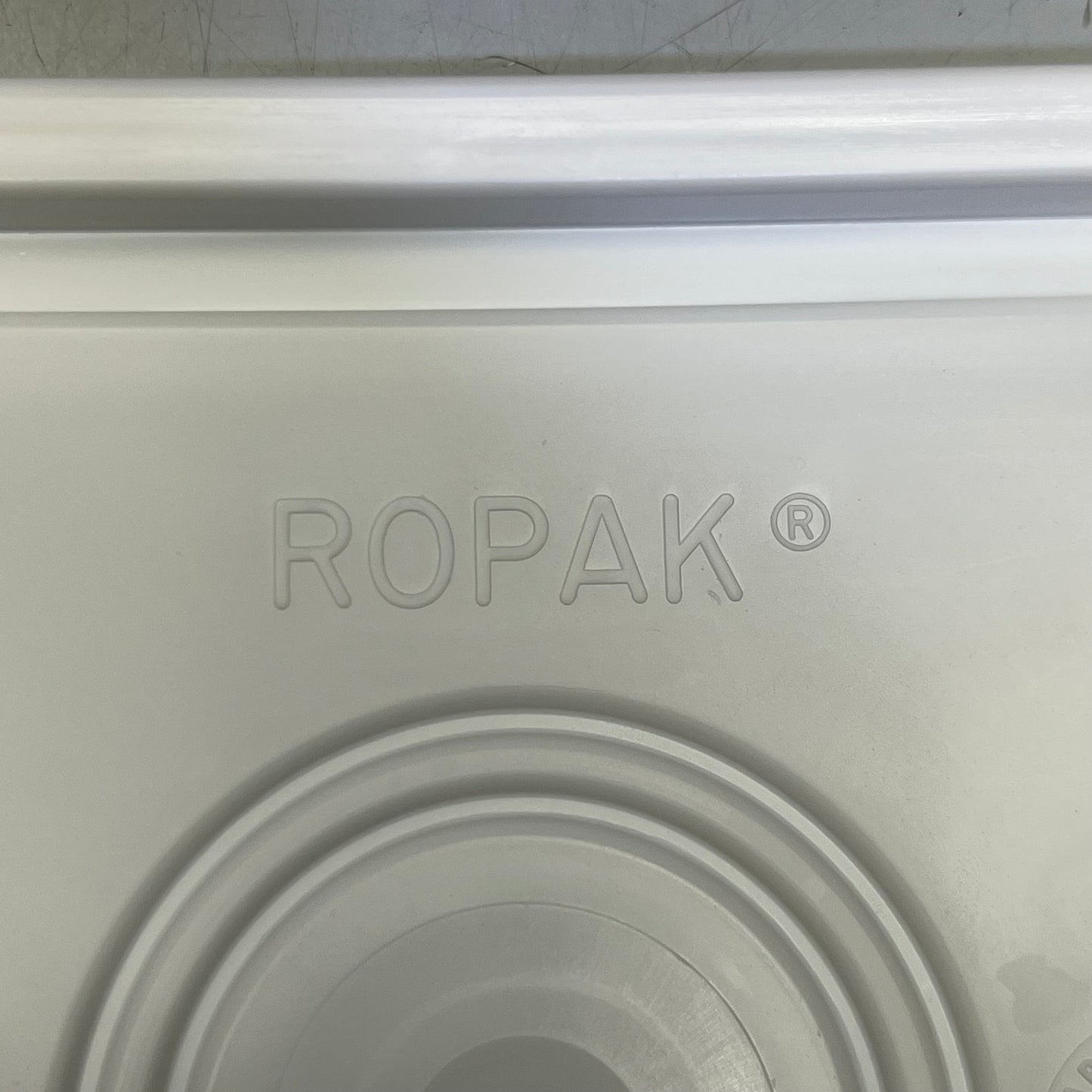 ROPAK (96 PACK) Plastic Pail Lids, White Sz 9.5" x 9.5" 56WSL2