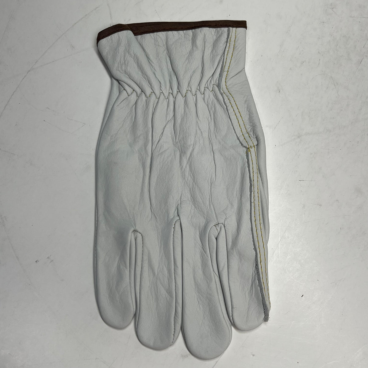 IMPERIAL SUPPLIES (6 PACK) Cowhide Leather Straight Thumb Unisex Sz L 88|071-4