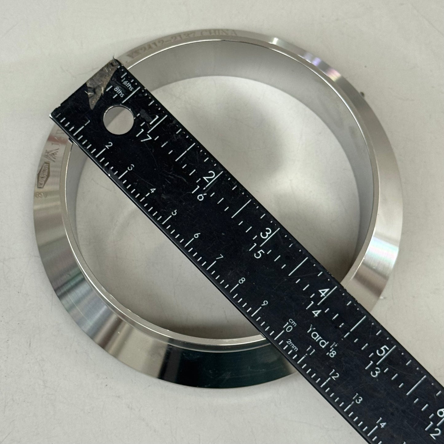 DIXON (1) Dixon Valve 316l Sanitary Male I-line Short Weld Ferrule -  4" Tube OD Stainless Steel