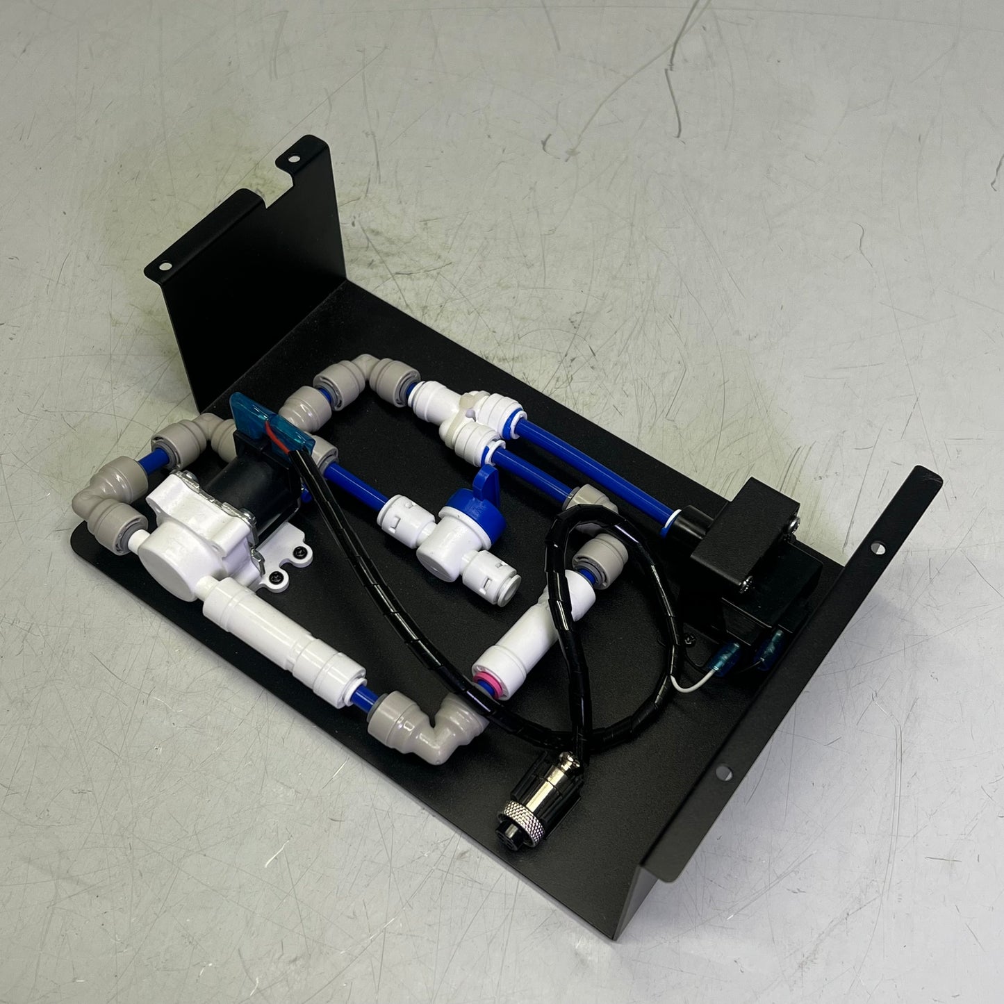 AQUAFIRE Direct Plumbing Kit For Water Electric Fireplace Black AWA-DP-LP