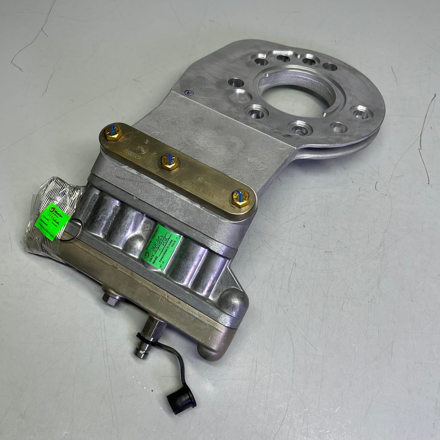 WABTEC CORP. Brake Monitor Bottom Access Plates Full Kit 45 Degree  0660721F002