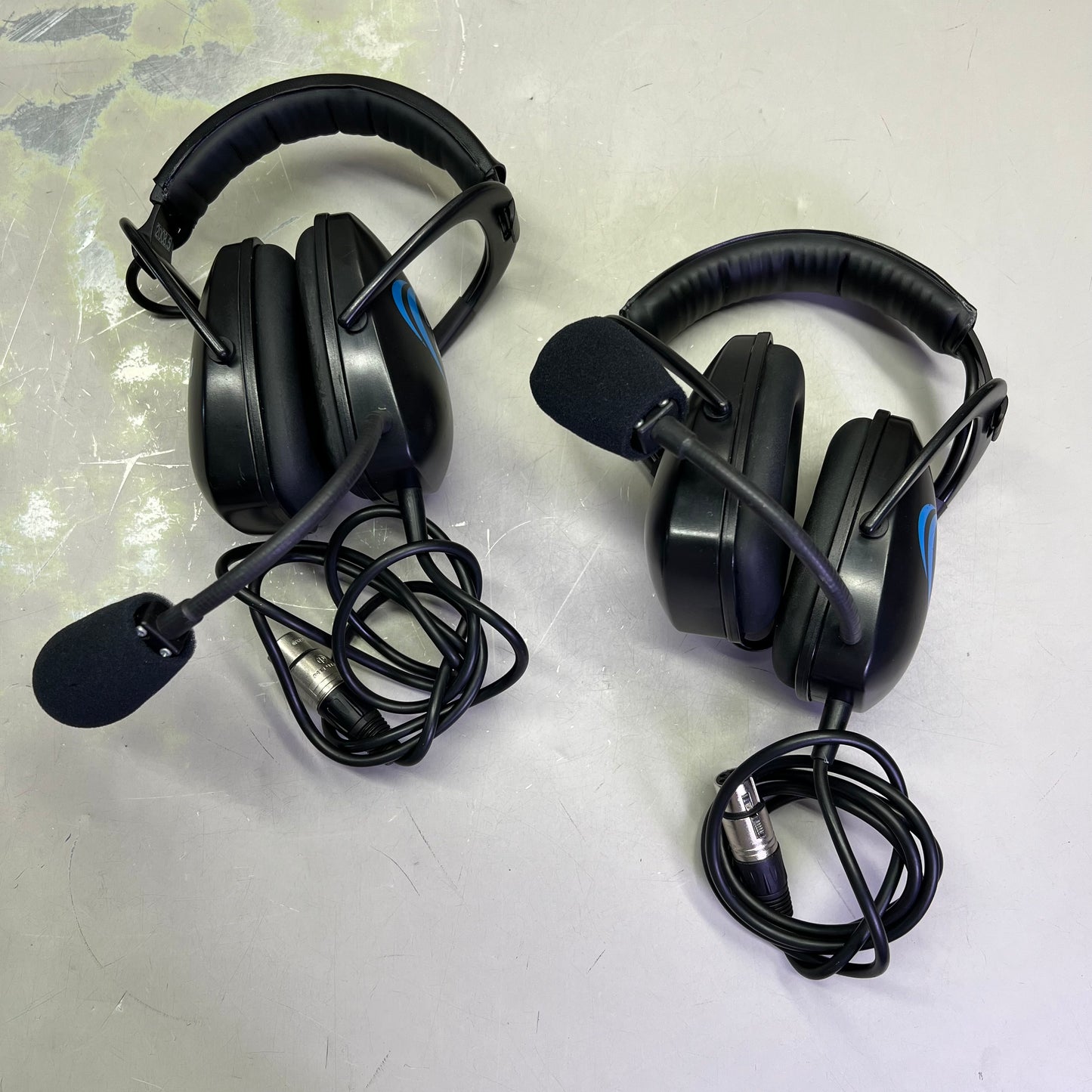 COACH COMM (10 PIECE SET) Connex Headsets & Wireless Beltpack Transmitter (Used)