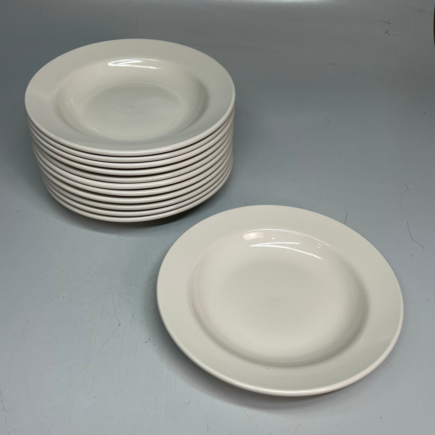 ITI (12 PACK) Ceramic Pasta Bowl 20oz 11.5"Dia x 1-3/4"H American White RO-115