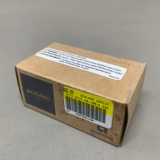 SCHLAGE Multiple Tailpiece Key-in-Knob/Lever Cylinder ND Series 40-100