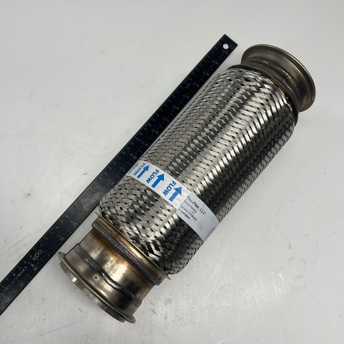 TRU-FLEX  Exhaust Bellow Tube  14" 5" Dia Silver 01-71759-000
