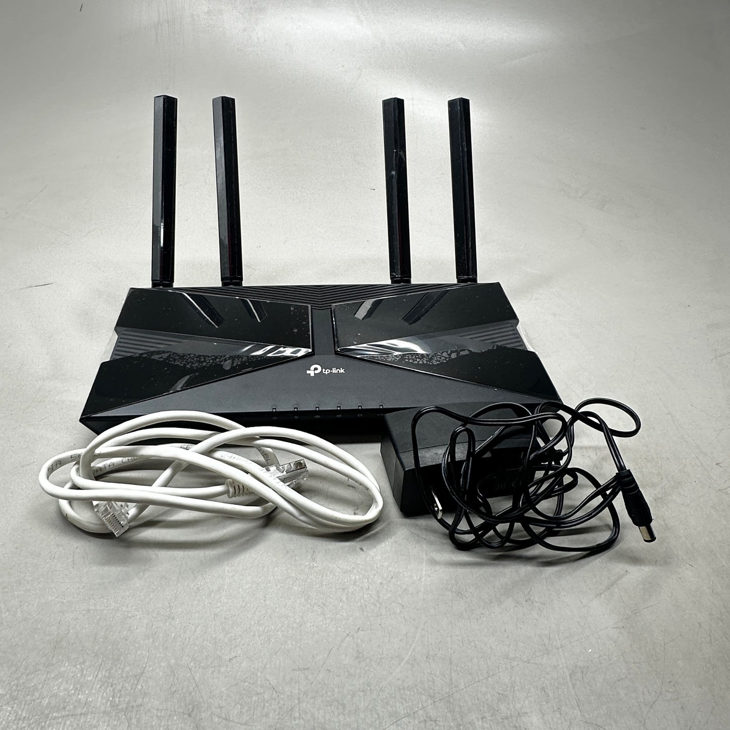 TP-LINK Wifi 6 Router AX1800 1.5"Hx10.2"Wx5.3"D Black